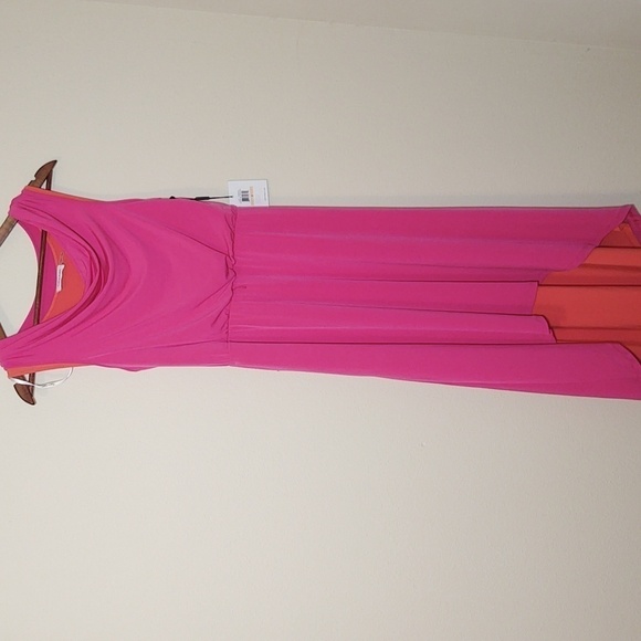 Calvin Klein Women's NWT Hi Low Sleeveless Dress - Picture 1 of 8